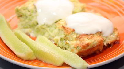 Пудинг из кабачков