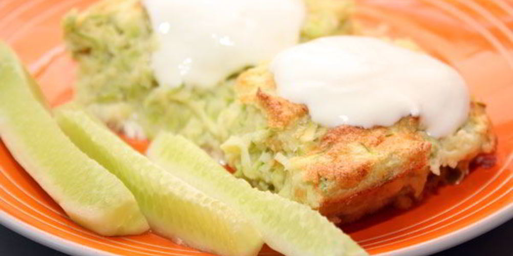 Рецепт пудинг из кабачков