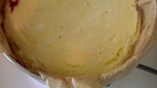 пудинг из творога с вишней