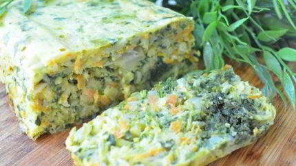 Пудинг овощной