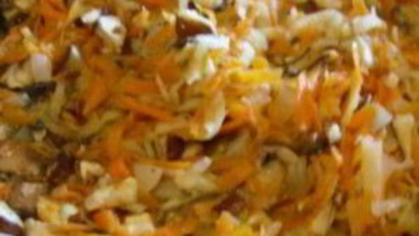 пудинг овощной