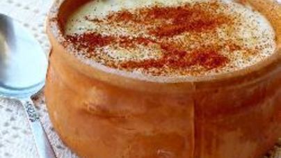 Ризогало — греческий рисовый пудинг