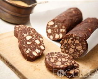 Шоколадная колбаса