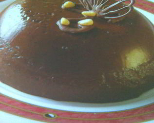Шоколадное желе