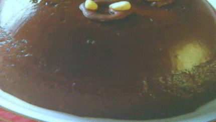 Шоколадное желе