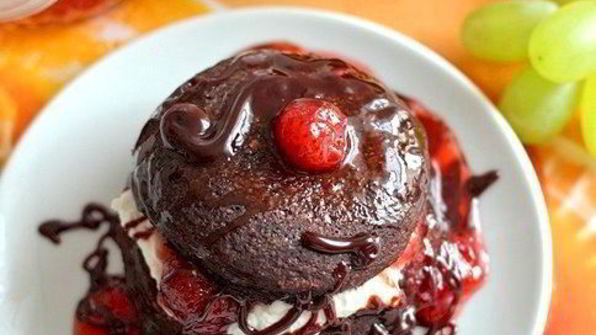 шоколадный десерт магкейк