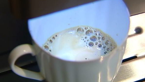 шоколадный десерт с мятой