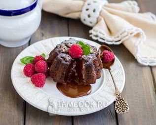 Шоколадный флан