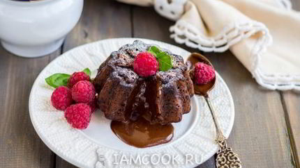 Шоколадный флан