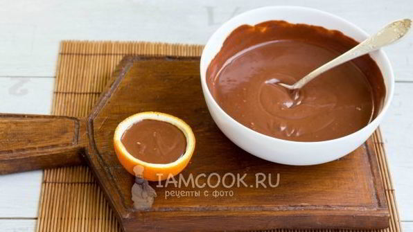 шоколадный флан