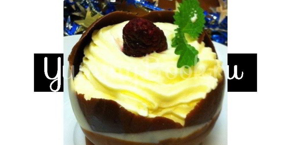 Рецепт шоколадные корзинки