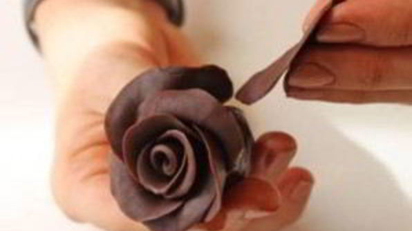 шоколадные розы