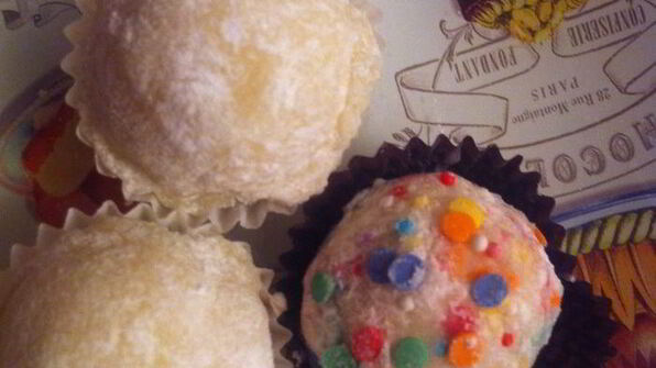 шоколадные трюфели