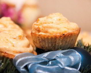 Абрикосовое суфле в корзиночках