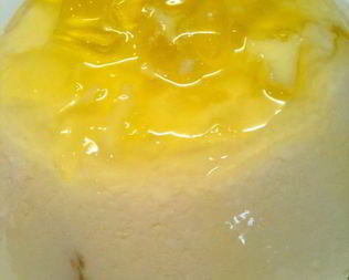 Бананово-дынное суфле