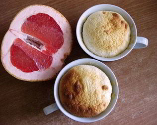 Грейпфрутовое суфле