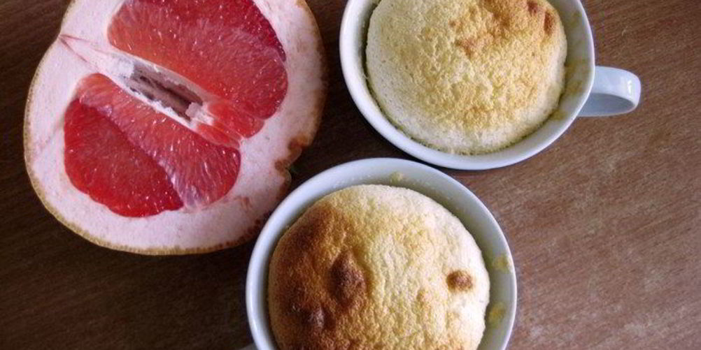 Рецепт грейпфрутовое суфле