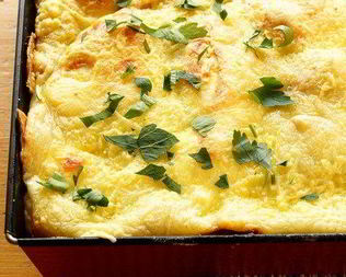 Классическое сырное суфле