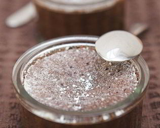 Кофейное суфле с соусом мокко