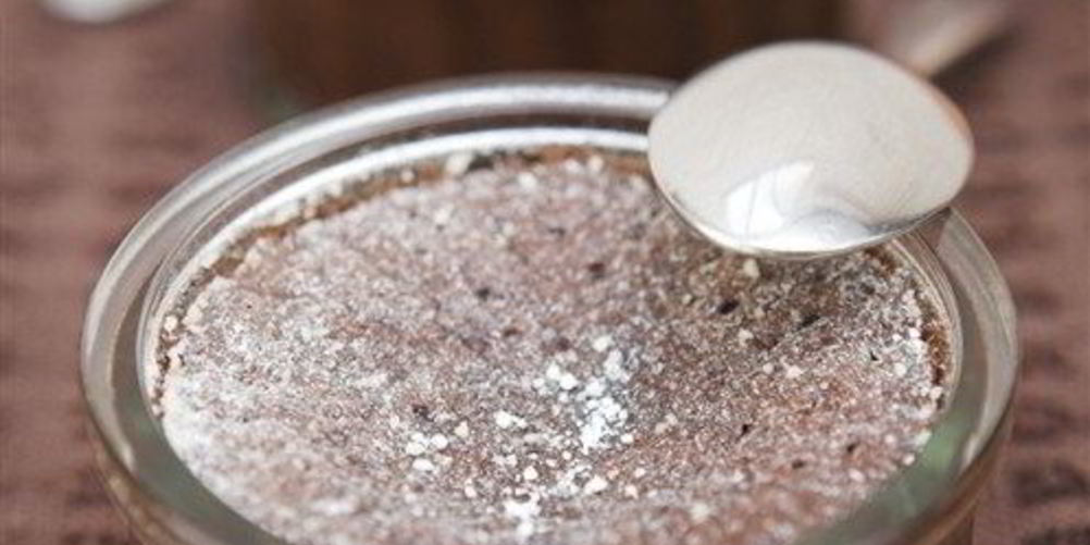 Рецепт кофейное суфле с соусом мокко