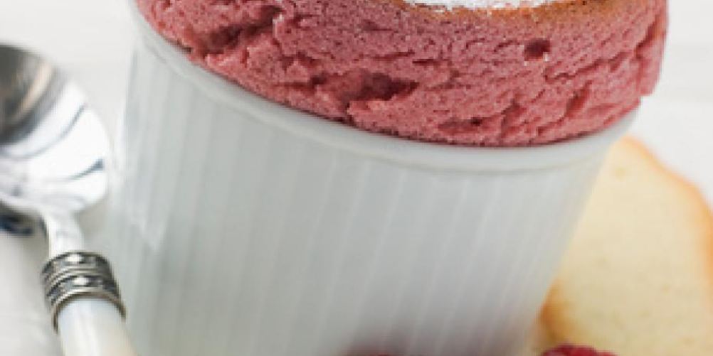 Рецепт малиновое суфле