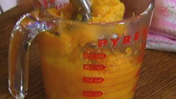 медовое суфле с курагой