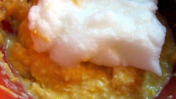 рыба в сырном суфле