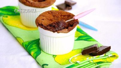 Шоколадное суфле