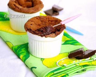 Шоколадное суфле