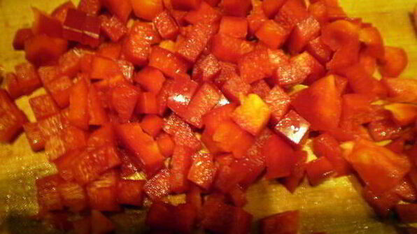 сибас с творожно-сырным суфле и семгой