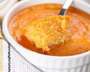 Сладкое морковное суфле
