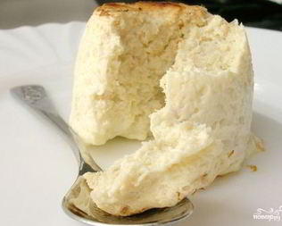 Суфле из отварной рыбы паровое