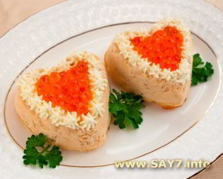 Суфле из семги