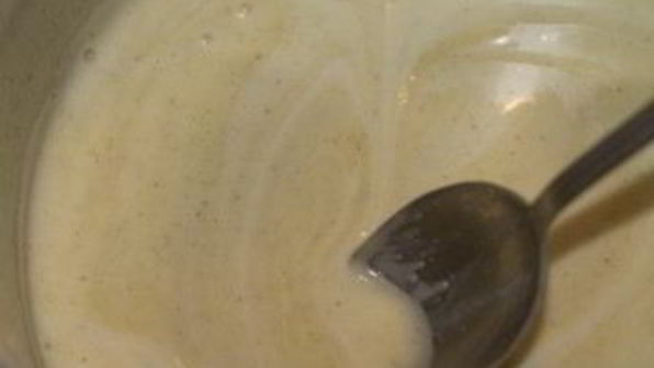 суфле из яблок с желатином