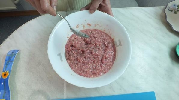 суфле мясное из фарша