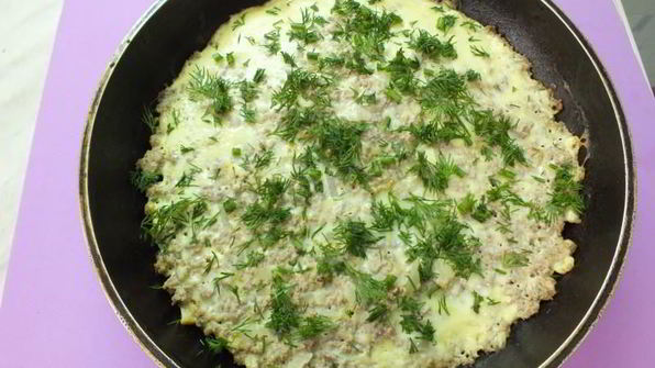 суфле мясное из фарша