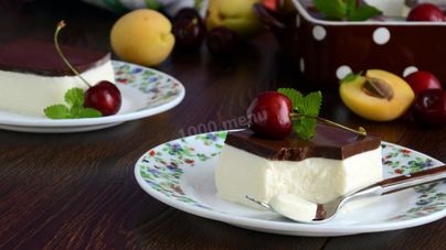 Суфле Птичье молоко с желатином