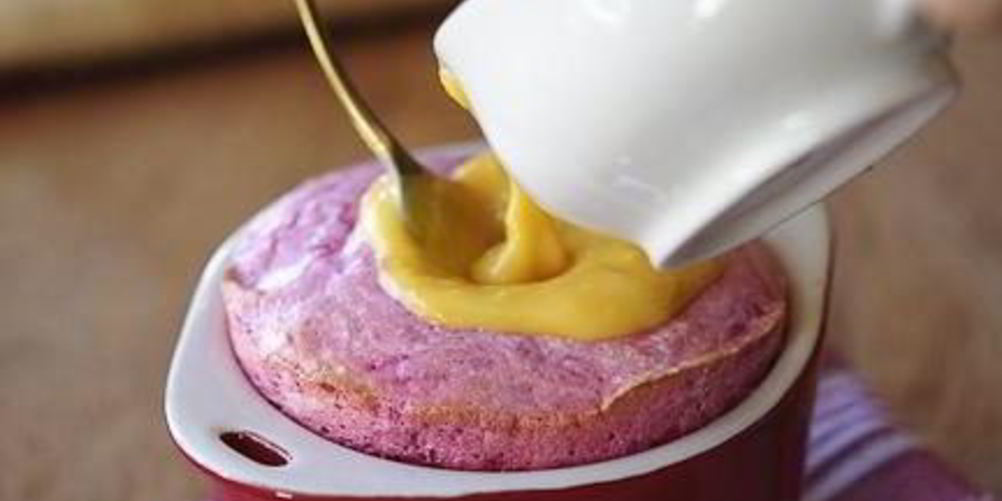 Рецепт свекольное суфле с апельсиновым курдом