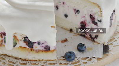 Торт-суфле с ягодами