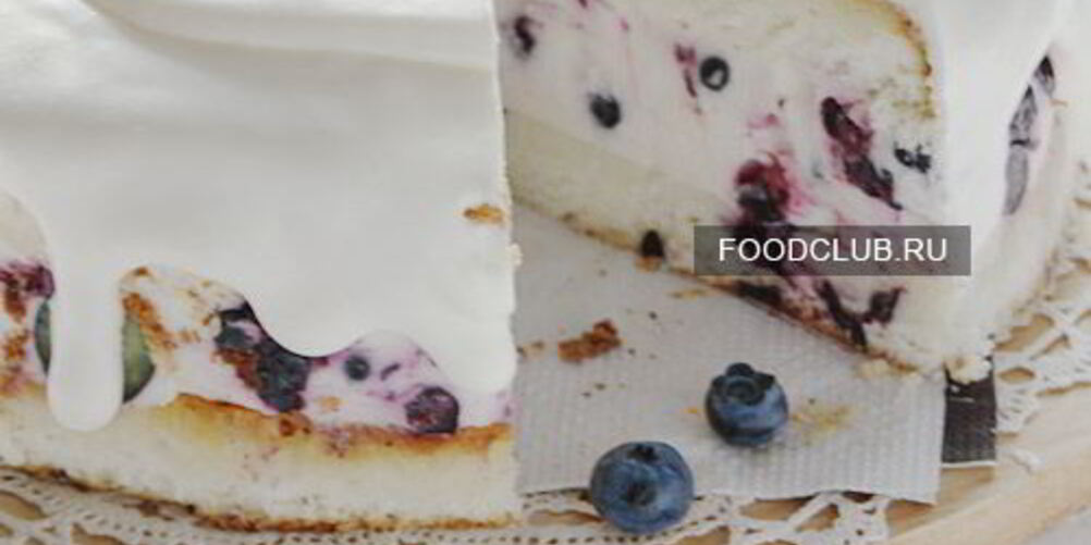 Рецепт торт-суфле с ягодами