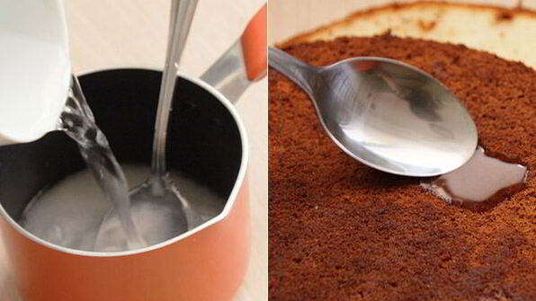 торт-суфле с ягодами