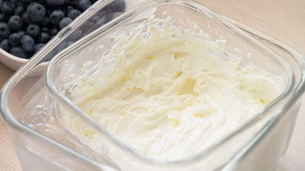 торт-суфле с ягодами