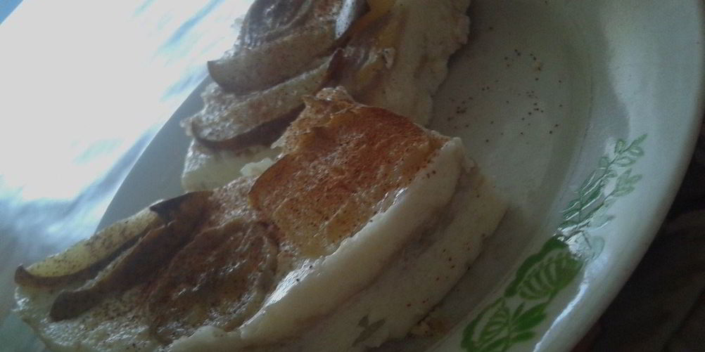 Рецепт творожно-банановое суфле в пароварке