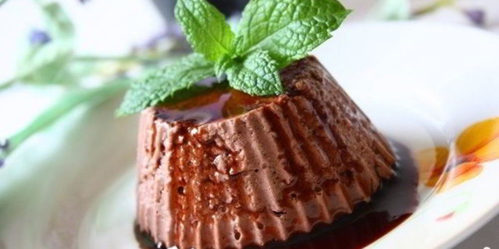 Рецепт творожное суфле с какао