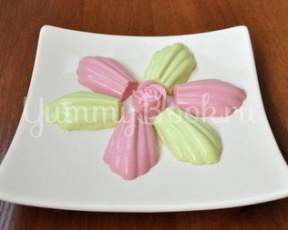 Творожное суфле с желатином