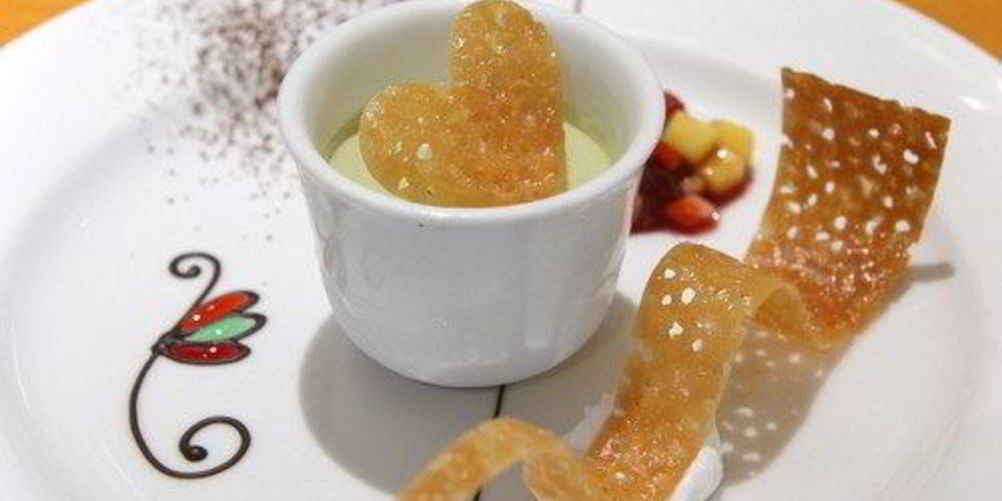 Рецепт замороженное суфле из зеленого чая