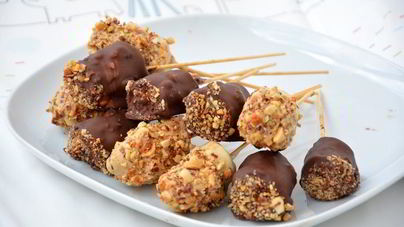 Сушеные бананы в шоколаде