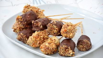 Сушеные бананы в шоколаде