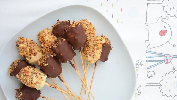 сушеные бананы в шоколаде