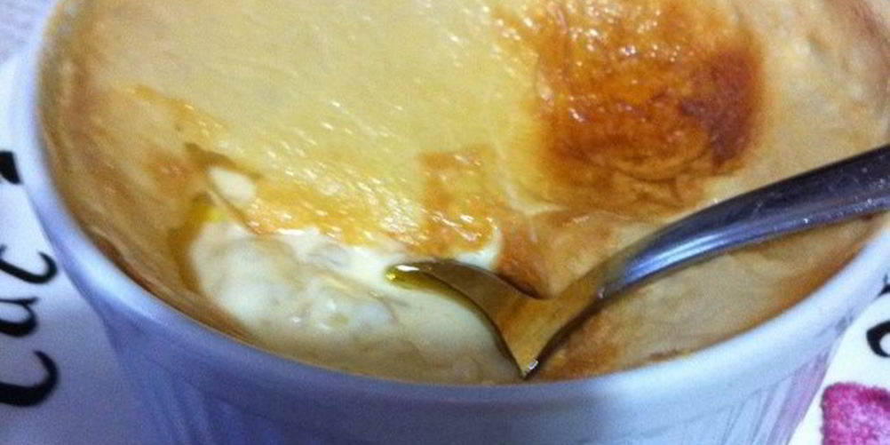 Рецепт топленый рисовый пудинг под пенкой